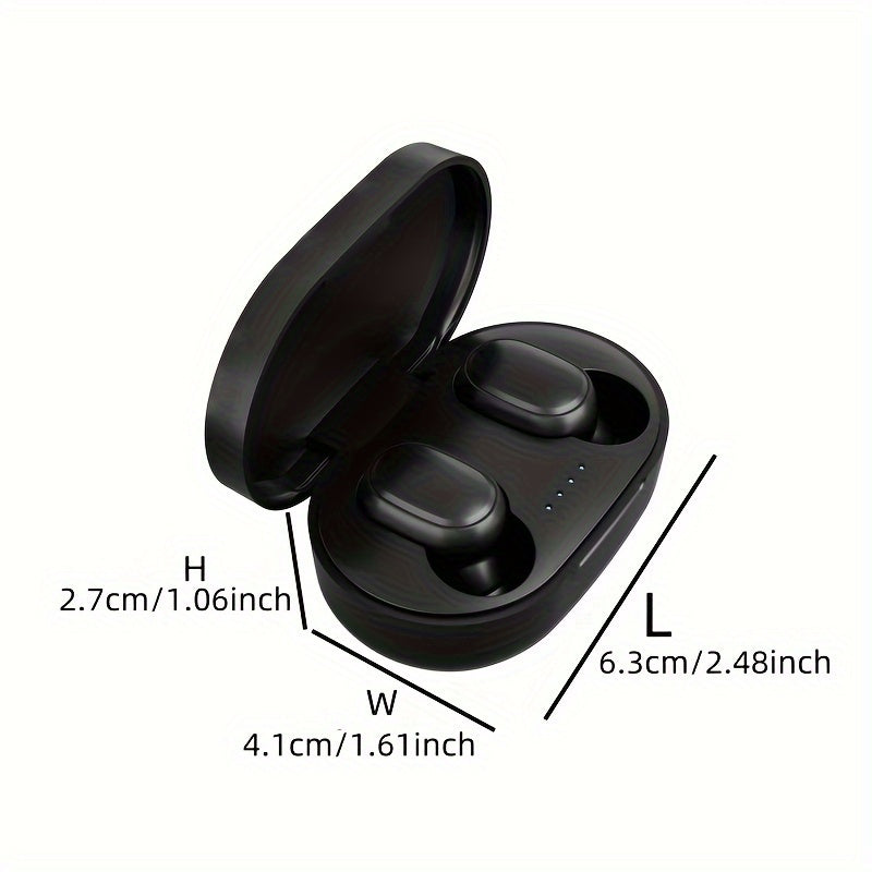 Premium TWS True Wireless Earbuds - High-Fidelity Sound, In-Ear Design with Rechargeable Battery